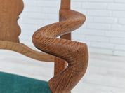 Set_of_2_Dining_Chairs,_Beech_Wood_&_Upholstery,_1960s_Denmark