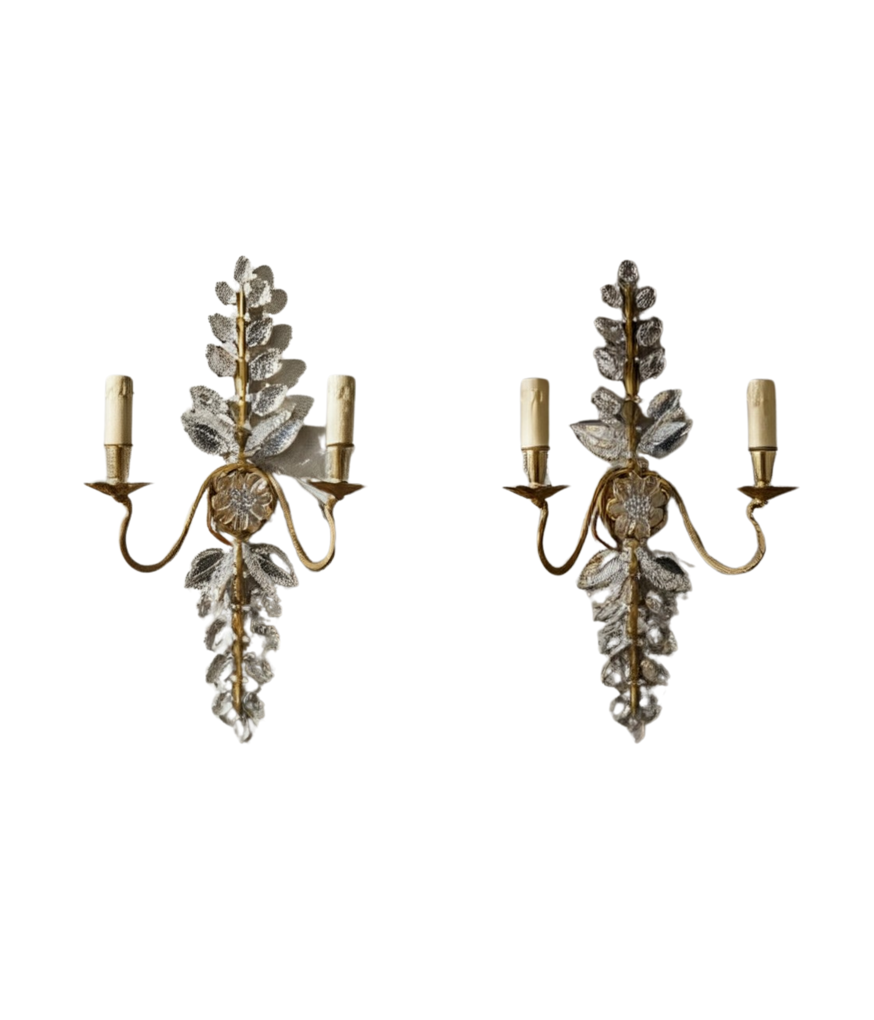 Set_of_2_Floral_Sconces_by_Maison_Bagues_in_crystal_and_gold_metal