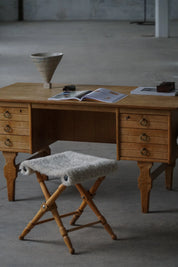 Set_of_2_Folding_Stools_with_Sheepskin_Upholstery,_Scandinavian_Rustic_Design