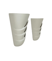 Set_of_2_French_Plaster_Ribbed_Wall_Lights,_1980s