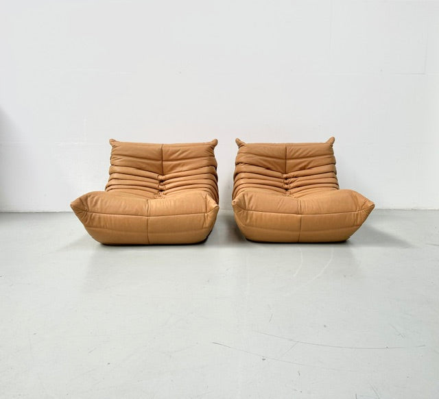 Set_of_2_Togo_Lounge_Chairs_by_Michel_Ducaroy_for_Ligne_Roset,_Restored_Leather_Upholstery,_1973_Design
