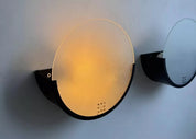 Set_of_2_Geometric_Black_Metal_and_Frosted_Glass_Wall_Sconces_by_Delmas