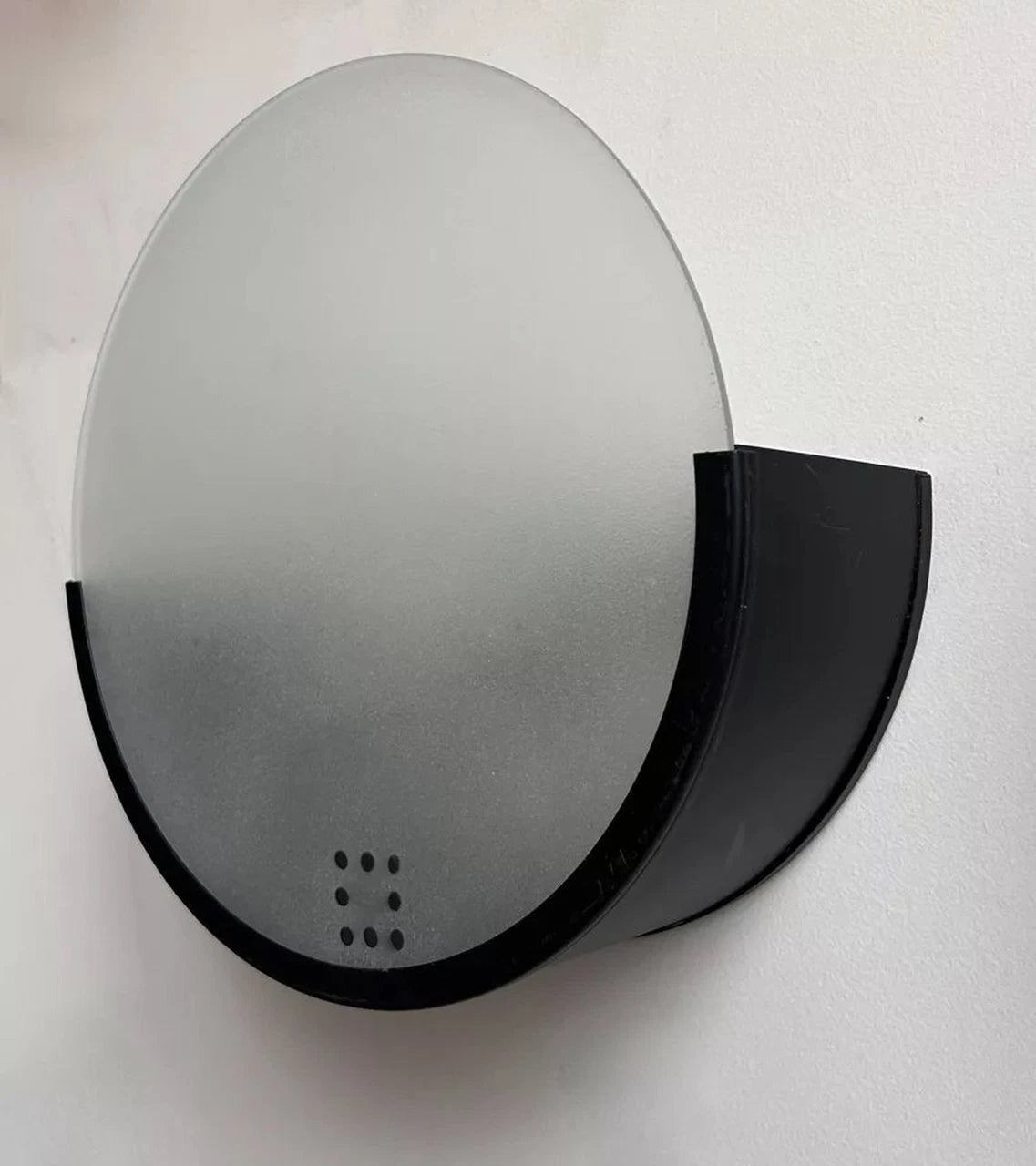 Set_of_2_Geometric_Black_Metal_and_Frosted_Glass_Wall_Sconces_by_Delmas