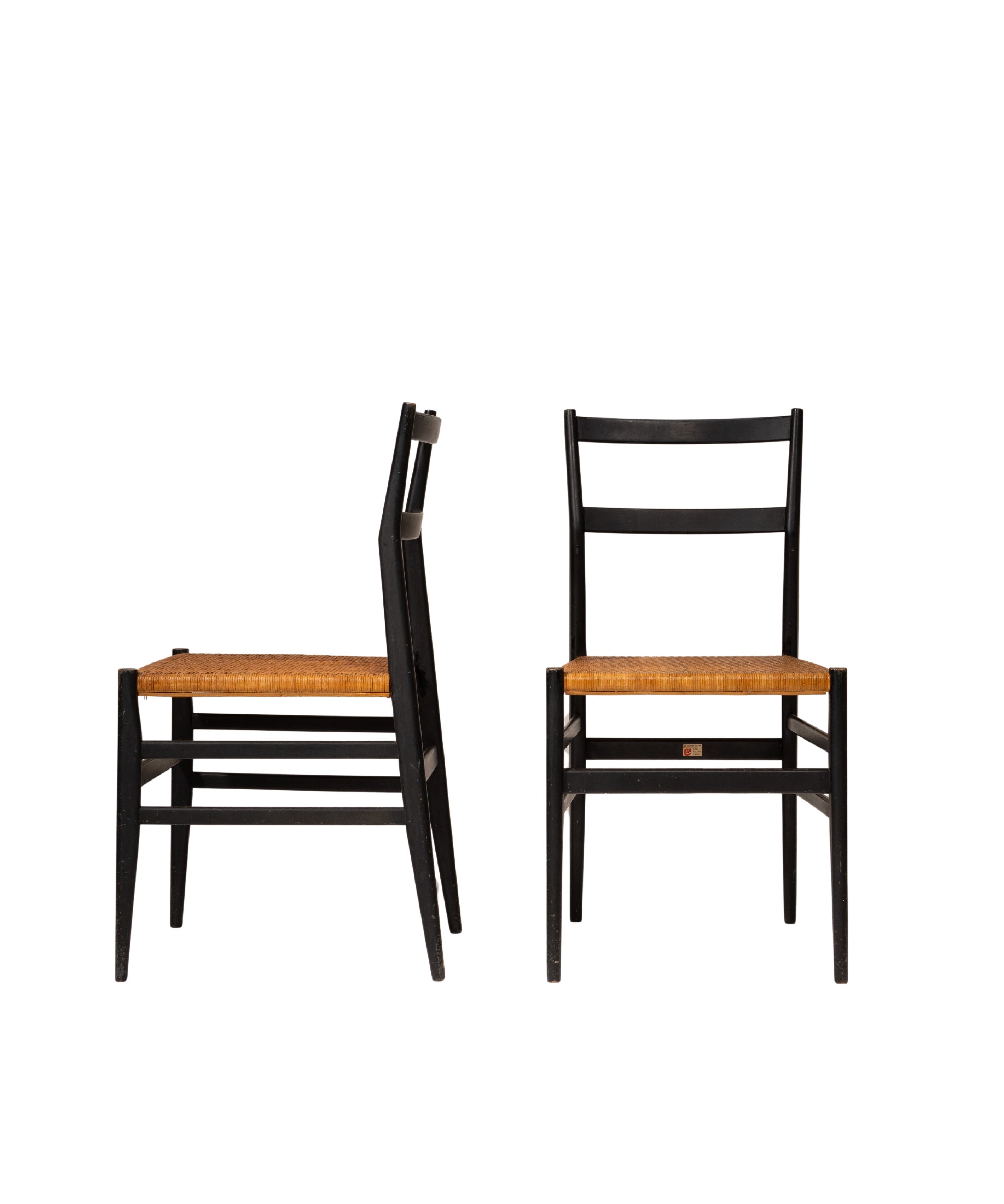 Set_of_2_Gio_Ponti_“Superleggera”_Chairs_for_Cassina,_Italy,_1957