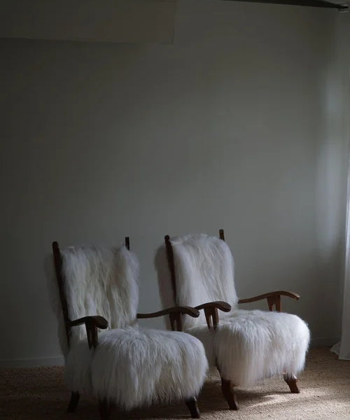 Set_of_2_Henning_Kjærnulf_Oak_Armchairs_with_Icelandic_Sheepskin,_Denmark_1950s