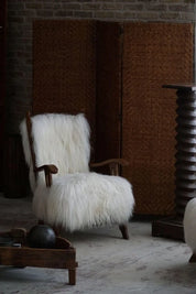 Set_of_2_Henning_Kjærnulf_Oak_Armchairs_with_Icelandic_Sheepskin,_Denmark_1950s