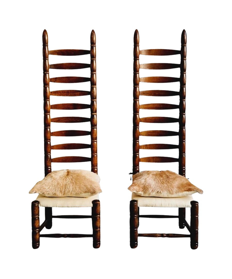 Set_of_2_High_Back_Ladder_Chairs,_1940s,_Spain