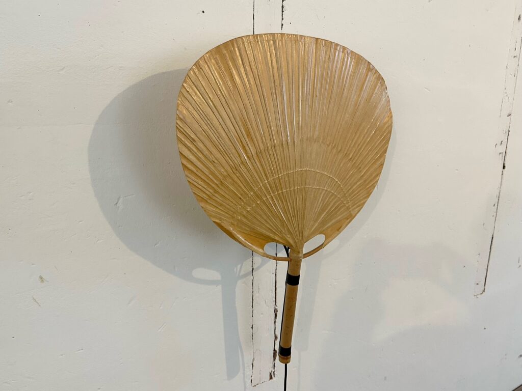 Set_of_2_Ingo_Maurer_Uchiwa_III_Wall_Lamps_for_M_Design,_1973