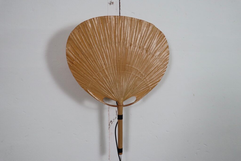 Set_of_2_Ingo_Maurer_Uchiwa_III_Wall_Lamps_for_M_Design,_1973
