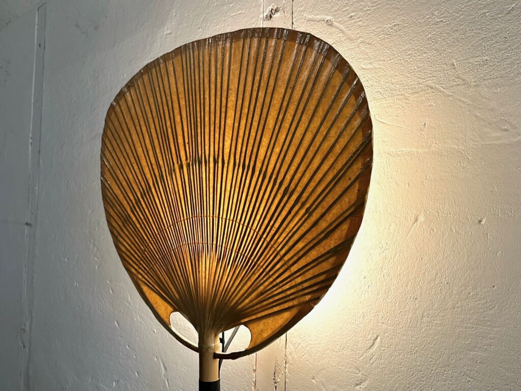 Set_of_2_Ingo_Maurer_Uchiwa_III_Wall_Lamps_for_M_Design,_1973