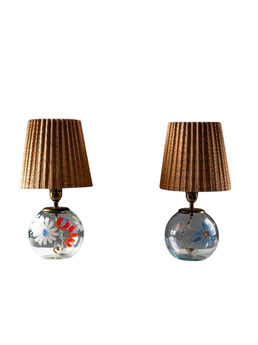 Set_of_2_Kauklahti_Glassworks_table_lamps,_Finland,_1940s