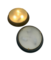 Set_of_2_Large_Fontana_Arte_Attributed_Forest_Green_Flush_Mount_or_Wall_Lights,_Italy