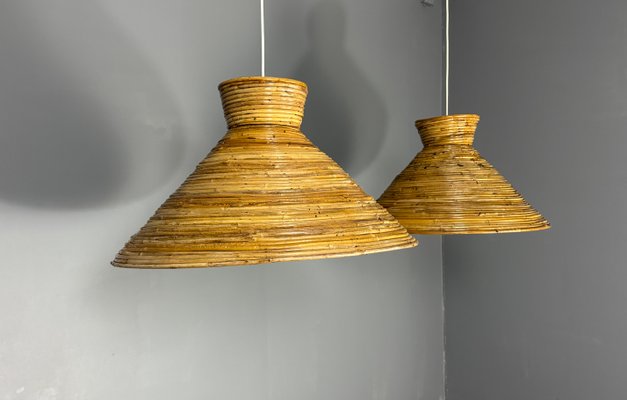 Set_of_2_Large_Mid-Century_Rattan_Pencil_Pendants,_1970s