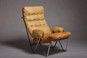 Set_of_2_Leather_Lounge_Chairs_Tubular_Frame_from_1960s_Norway