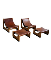 Set_of_2_Lounge_Chairs_and_Ottmans_in_Leather_&_Elm_by_Francesco_Lucianetti,_Italian_Modern,_1960s