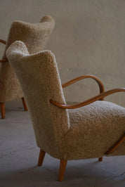 Set_of_2_Lounge_Chairs_in_Elm_&_Lambswool_in_Swedish_Mid_Century_Modern,_1960s