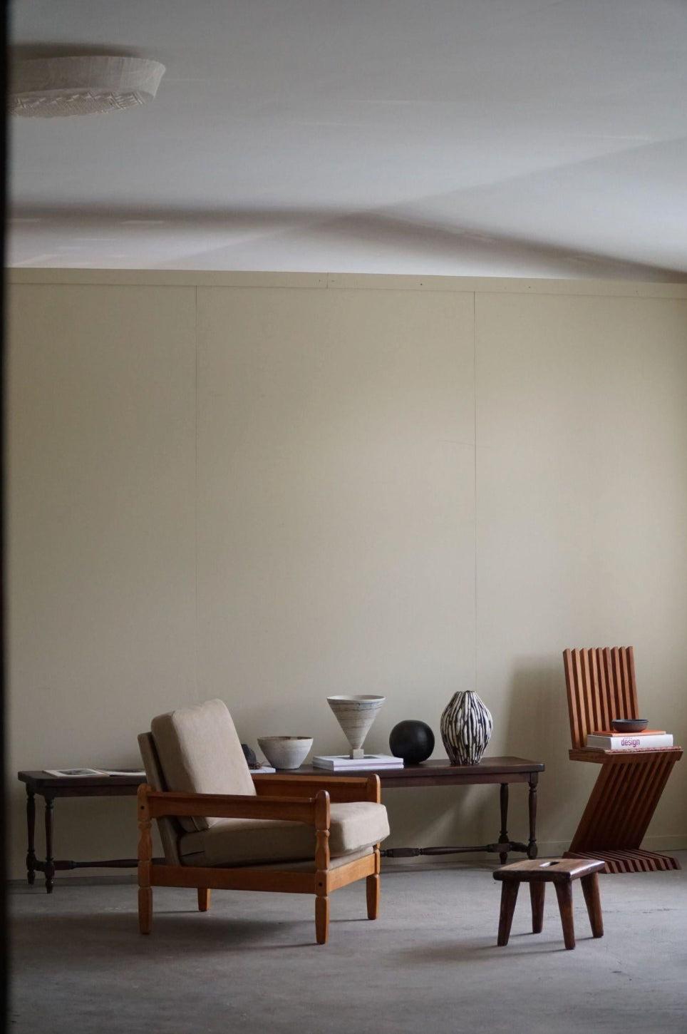 Set_of_2_Lounge_Chairs_in_Oak_&_Linen,_Henning_Kjærnulf,_Danish_Modern,_1960s