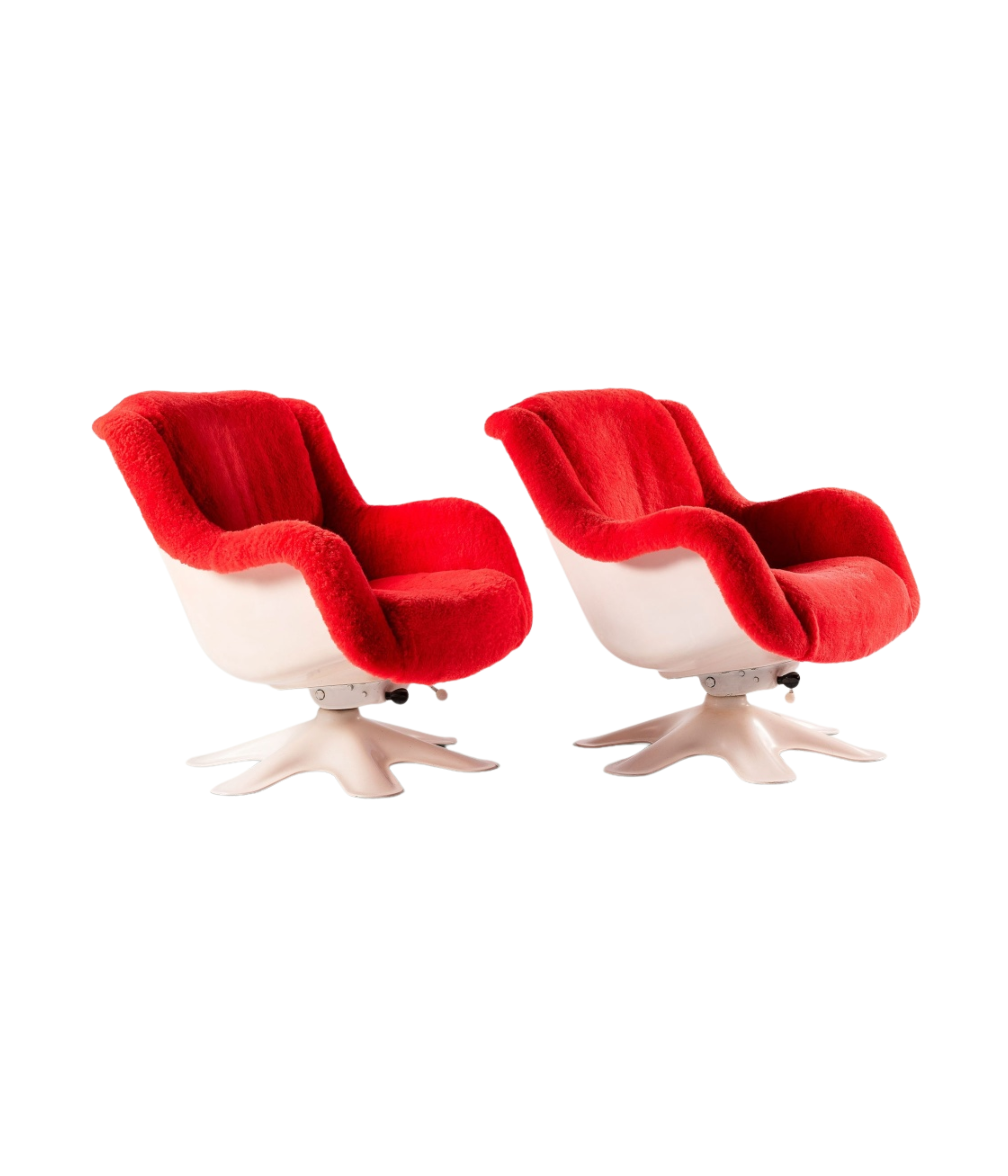 Set_of_2_M418_Corail_Swivel_Armchairs_by_Yrjö_Kukkapuro,_Finland_1970