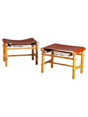 Set_of_2_Maija_Heikinhemo_safari_ottomans,_Noormarkun_käsityöt,_Artek,_1960s