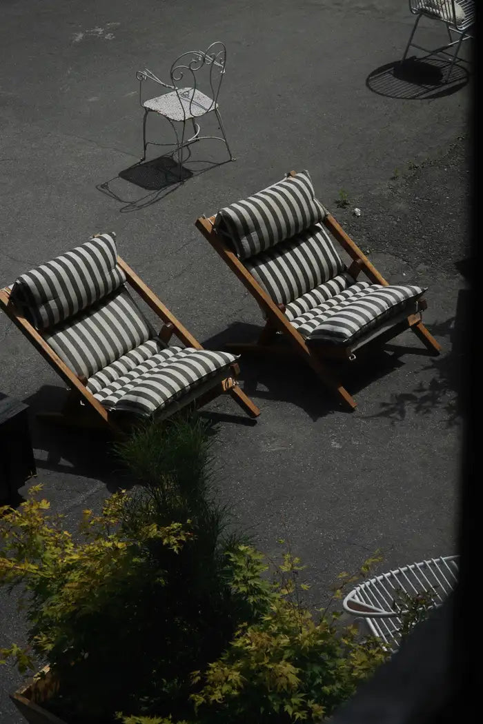 Set_of_2_Mid_Century_Lounge_or_Sun_Chairs_in_Pine_and_Striped_Cotton_Canvas,_Denmark,_1970s