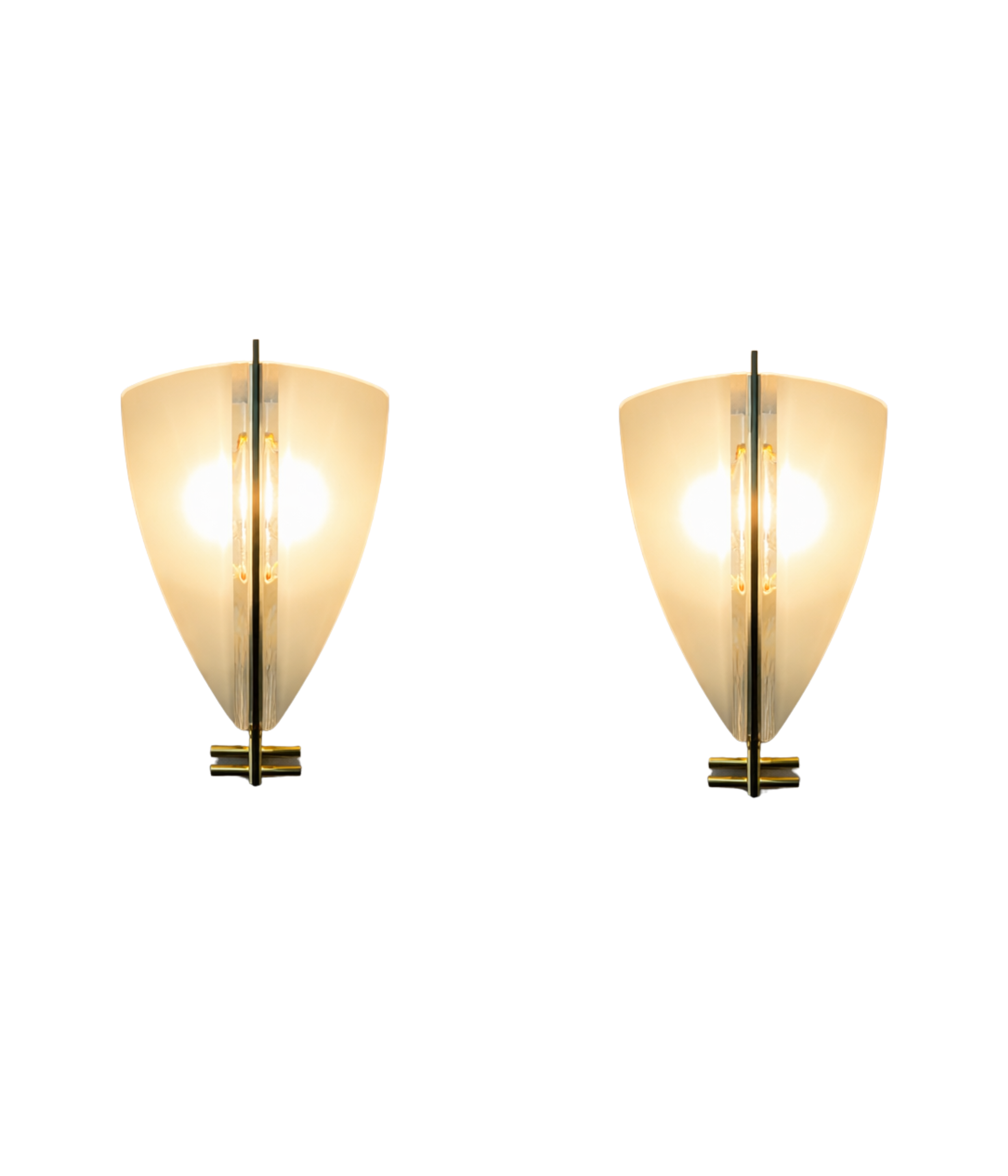 Set_of_2_Murano_Glass_Wall_Sconces_by_Ernesto_Gismondi_for_VeArt,_Vesta,_Italy_1990s