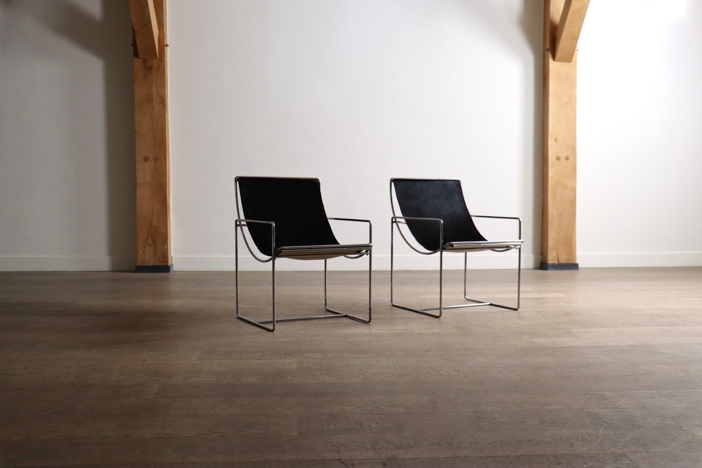 Set_of_2_Odile_Mir_Filo_Model_203_Lounge_Chairs_for_Prisunic,_France,_1971