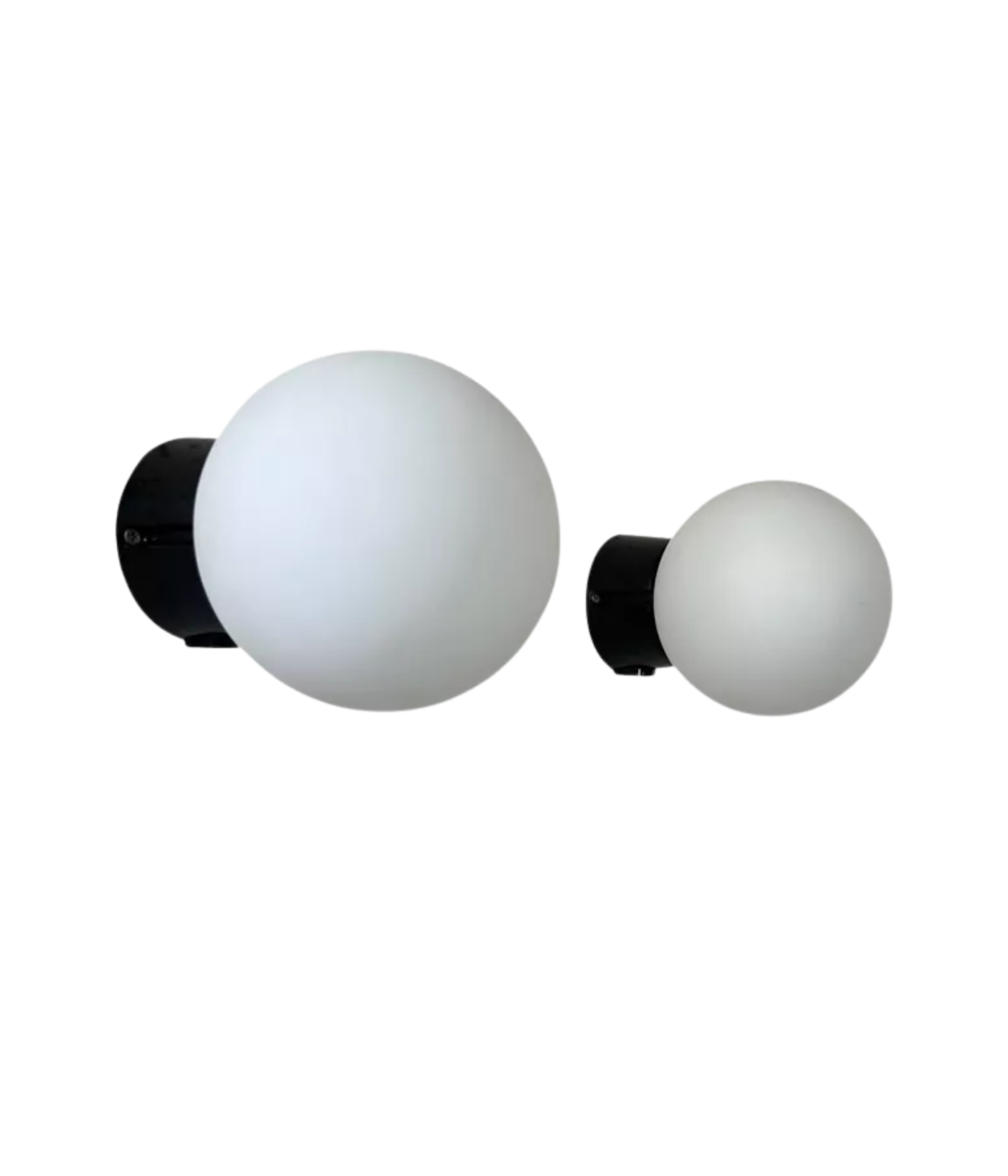 Set_of_2_Opaline_Glass_and_Bakelite_Wall_Sconces_by_RAAK,_Netherlands_1970s
