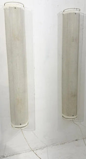 Set_of_2_Perforated_White_Metal_Wall_Sconces,_Postmodern_Design,_France_1980s