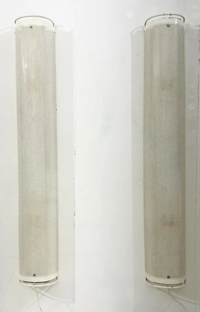 Set_of_2_Perforated_White_Metal_Wall_Sconces,_Postmodern_Design,_France_1980s