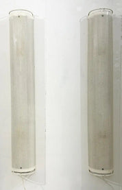 Set_of_2_Perforated_White_Metal_Wall_Sconces,_Postmodern_Design,_France_1980s