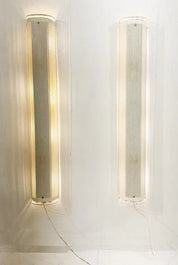 Set_of_2_Perforated_White_Metal_Wall_Sconces,_Postmodern_Design,_France_1980s