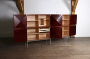 Set_of_2_Pointe_de_Diamant_Model_1307_Highboards_by_Antoine_Philippon_&_Jacqueline_Lecoq_for_Behr,_Germany,_1962
