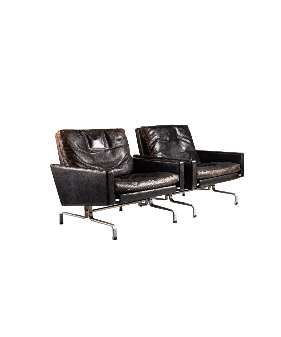 Set_of_2_Poul_Kjærholm_PK31_lounge_chairs_for_E._Kold_Christensen