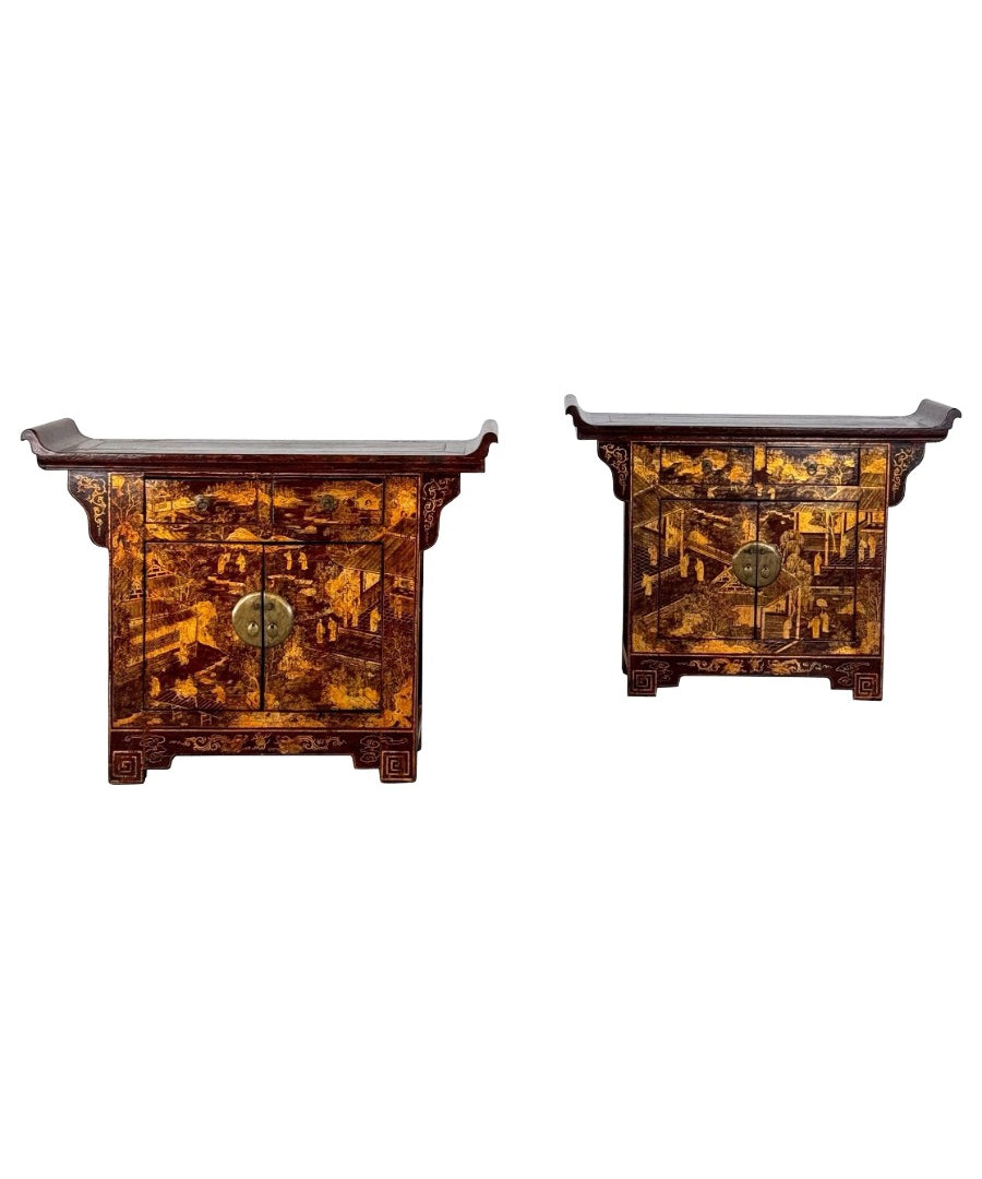 Set_of_2_Qing_Dynasty_Lacquered_Wood_Sideboards,_Antique_Chinese_Furniture,_circa_1870–1880,_China