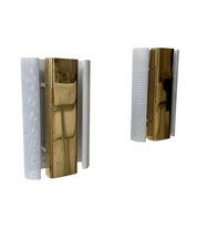 Set_of_2_Rare_Hans-Agne_Jakobsson_V451_Brass_Wall_Sconces,_Markaryd,_Sweden,_1980s