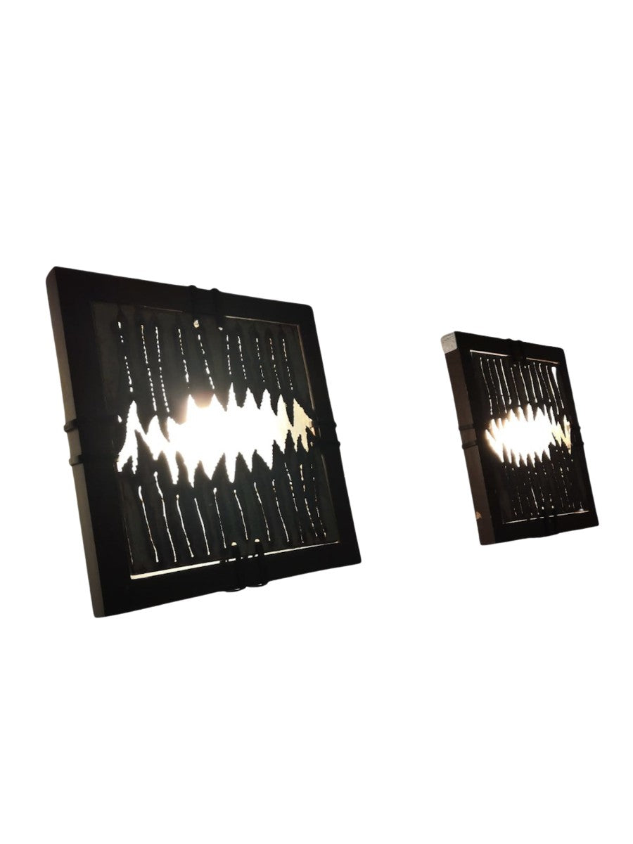 Set_of_2_Ravi_Sing_for_Lightworks_Brutalist_Wall_Sconces,_1980s