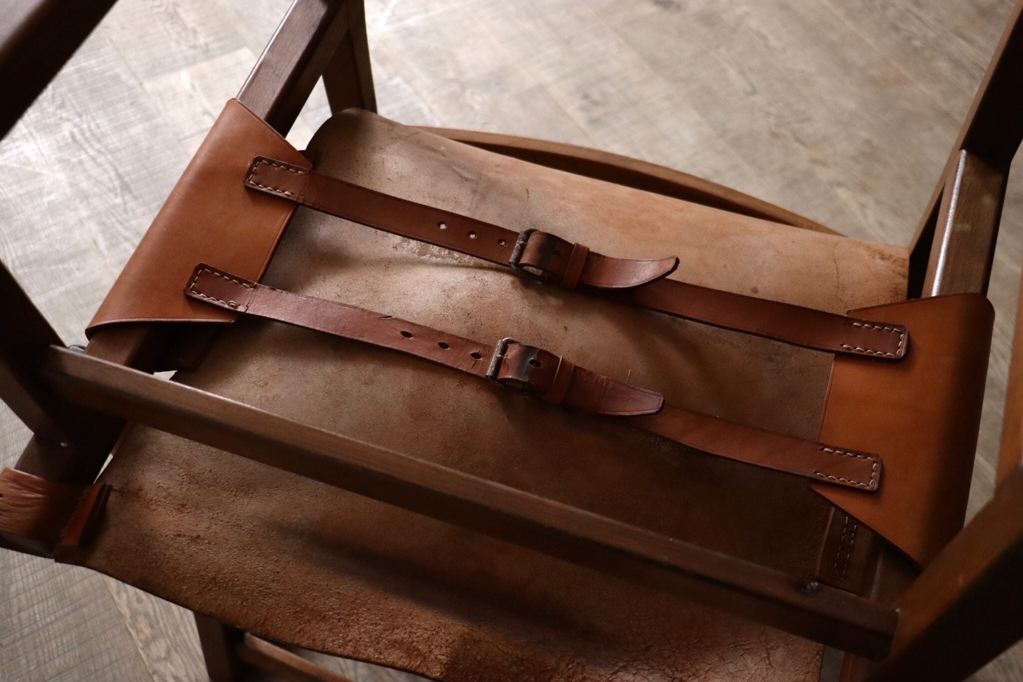 Set_of_2_Riaza_Lounge_Chairs_by_Paco_Muñoz_for_Darro_Gallery,_Cognac_Leather_Spanish_Modern,_1960s