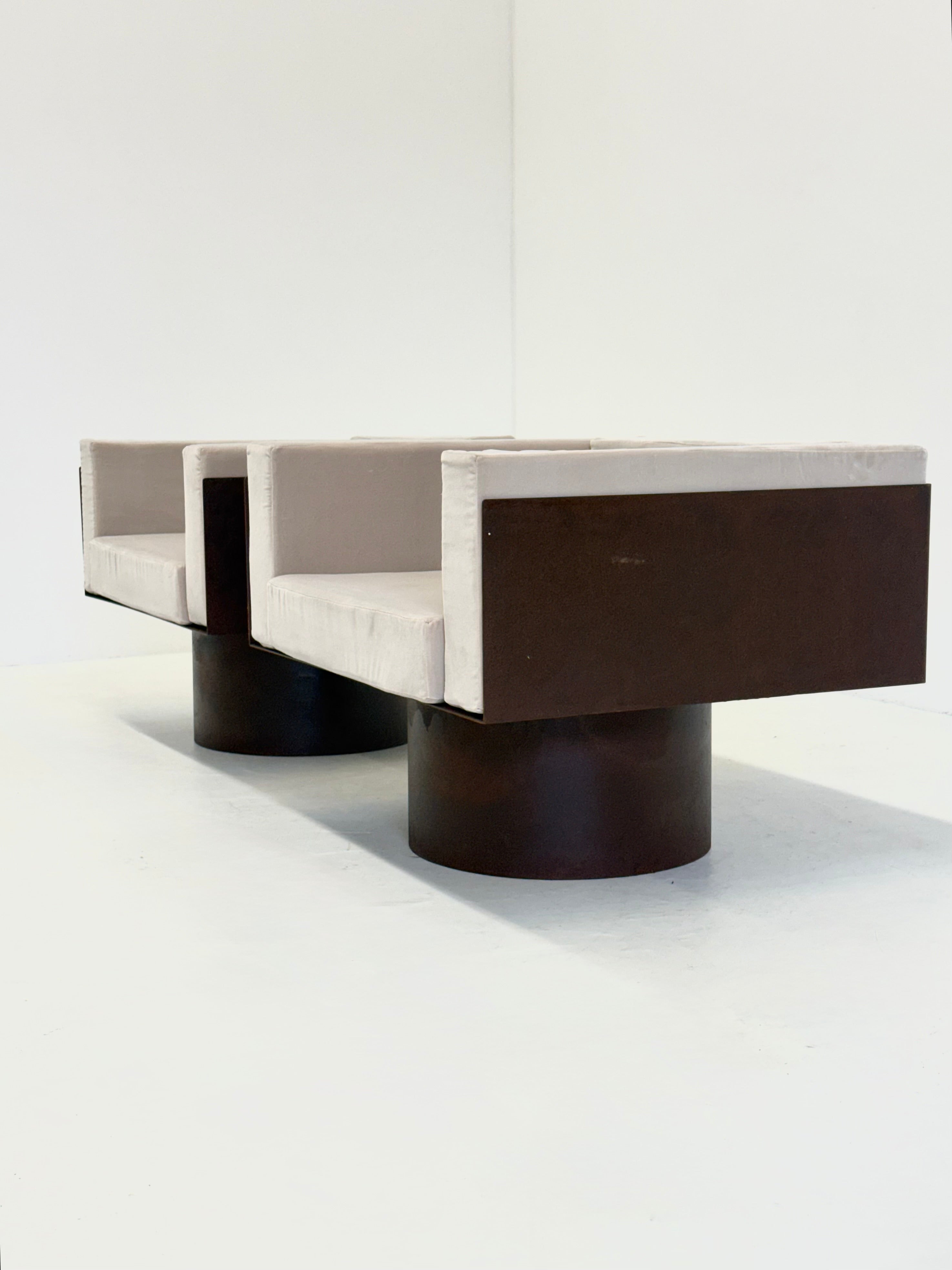 1970s_Brutalist_Velvet_Lounge_Chairs,_Italy