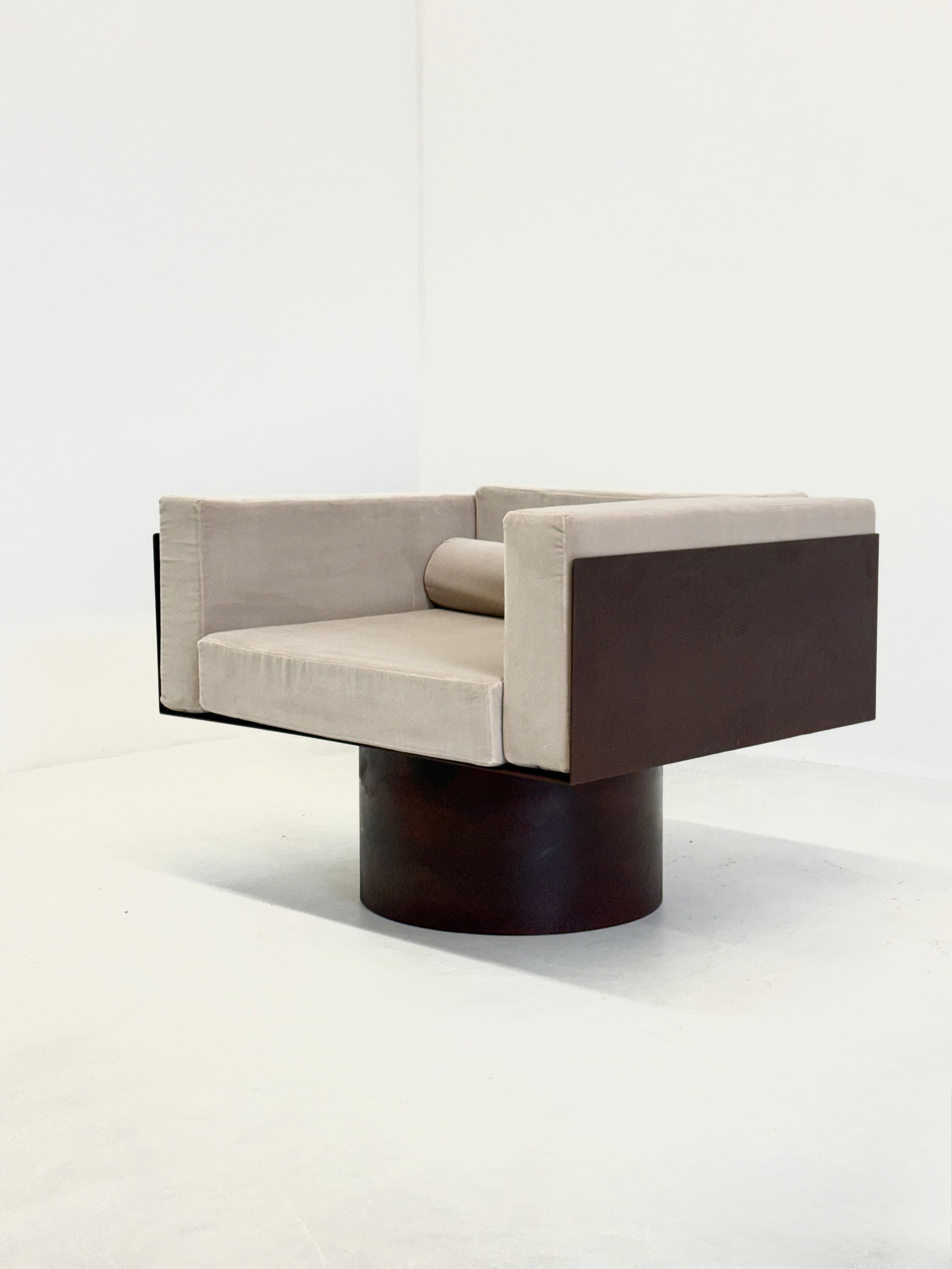 1970s_Brutalist_Velvet_Lounge_Chairs,_Italy