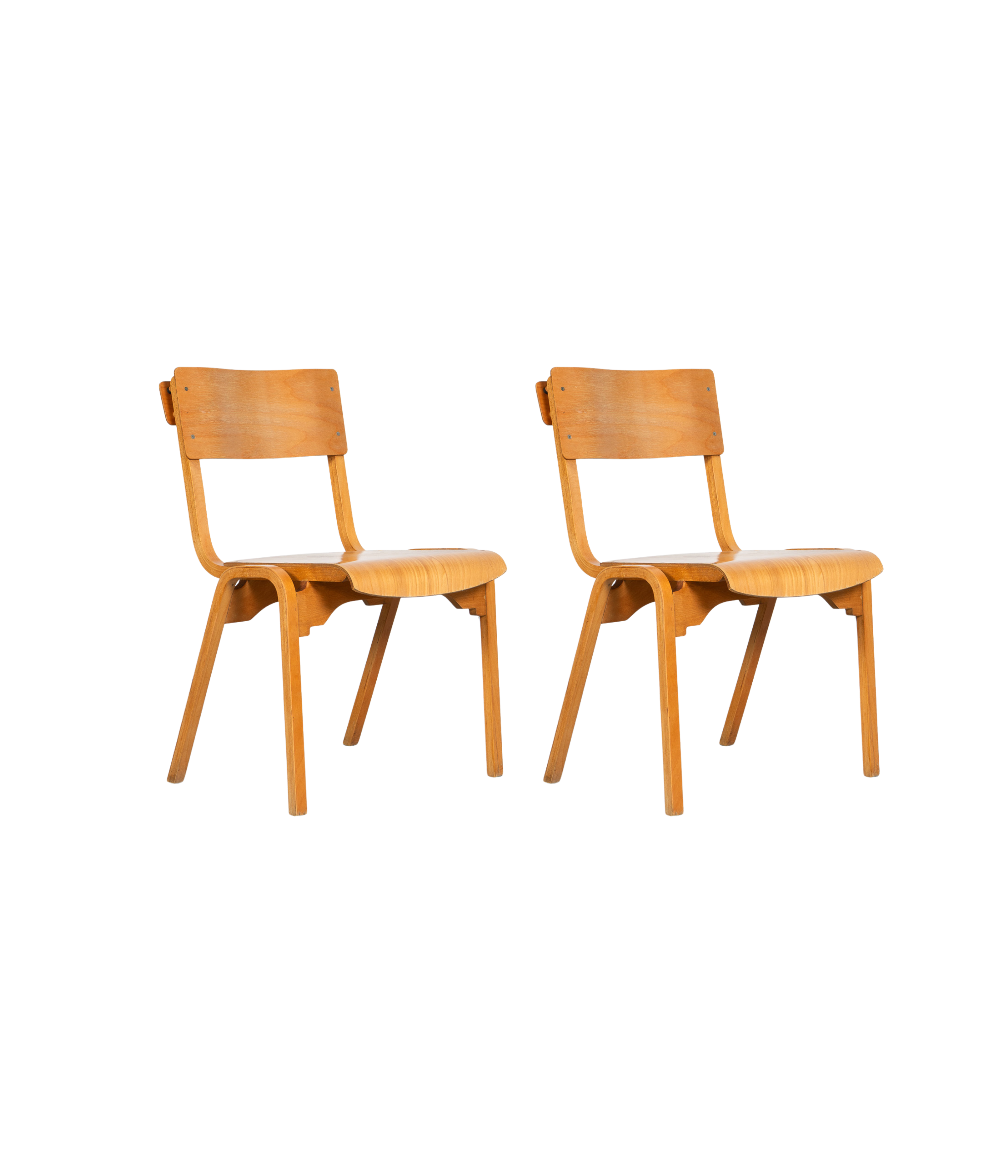 Set_of_2_Stackable_School_Chairs_by_Stafford_for_Tecta_UK,_circa_1960