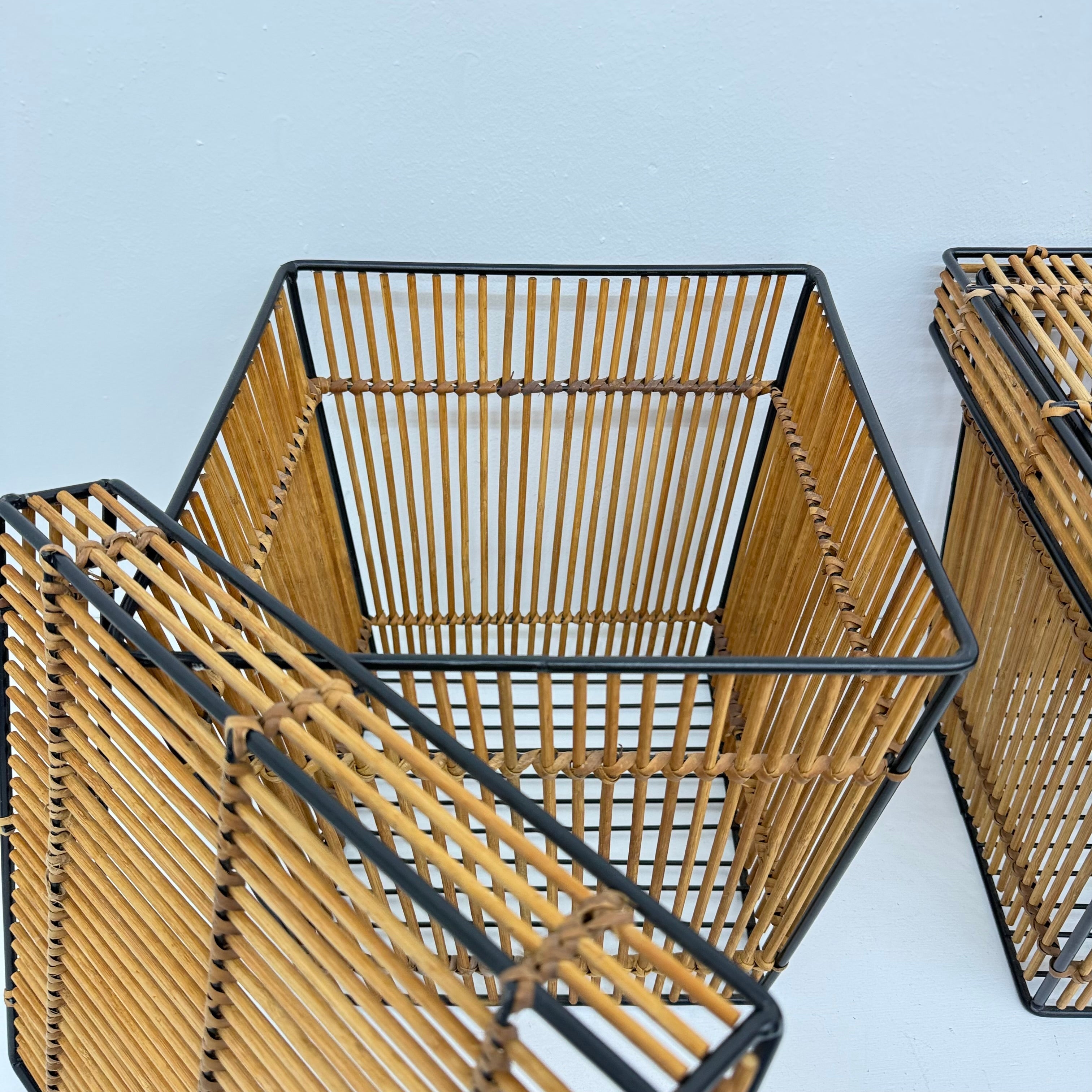 Set_of_2_Dirk_van_Sliedregt_Storage_Baskets_for_Rohé,_Netherlands_1960s