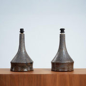 Set_of_2_Studio_pottery_lamps_in_gray_bleu_and_brown_by_Bo_Borgstrom,_Sweden_1970s