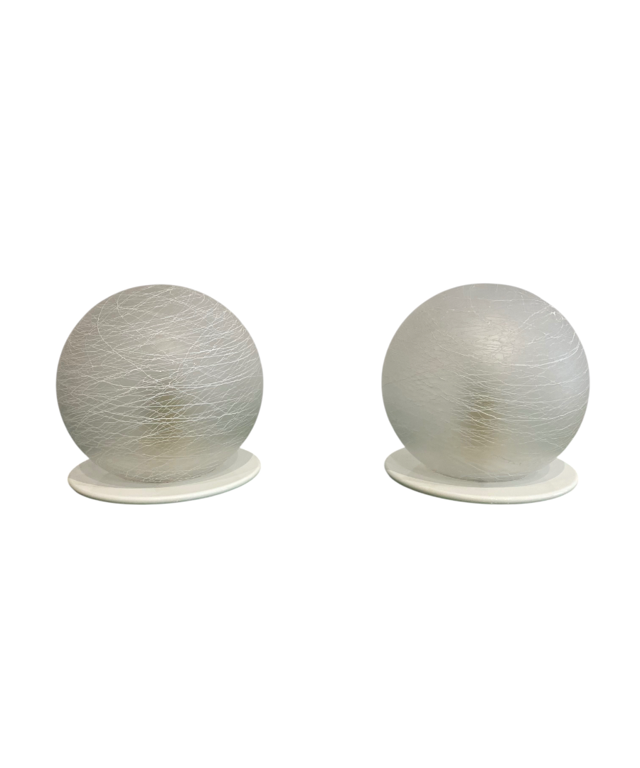 Set_of_2_Stylish_White_Spherical_Murano_Glass_Table_Lamps_Metal_Base_1970s