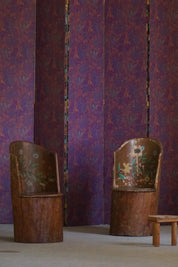 Set_of_2_Swedish_Folk_Art_Stump_Chairs_with_Hand_Painted_Floral_Motifs,_Late_19th_Century