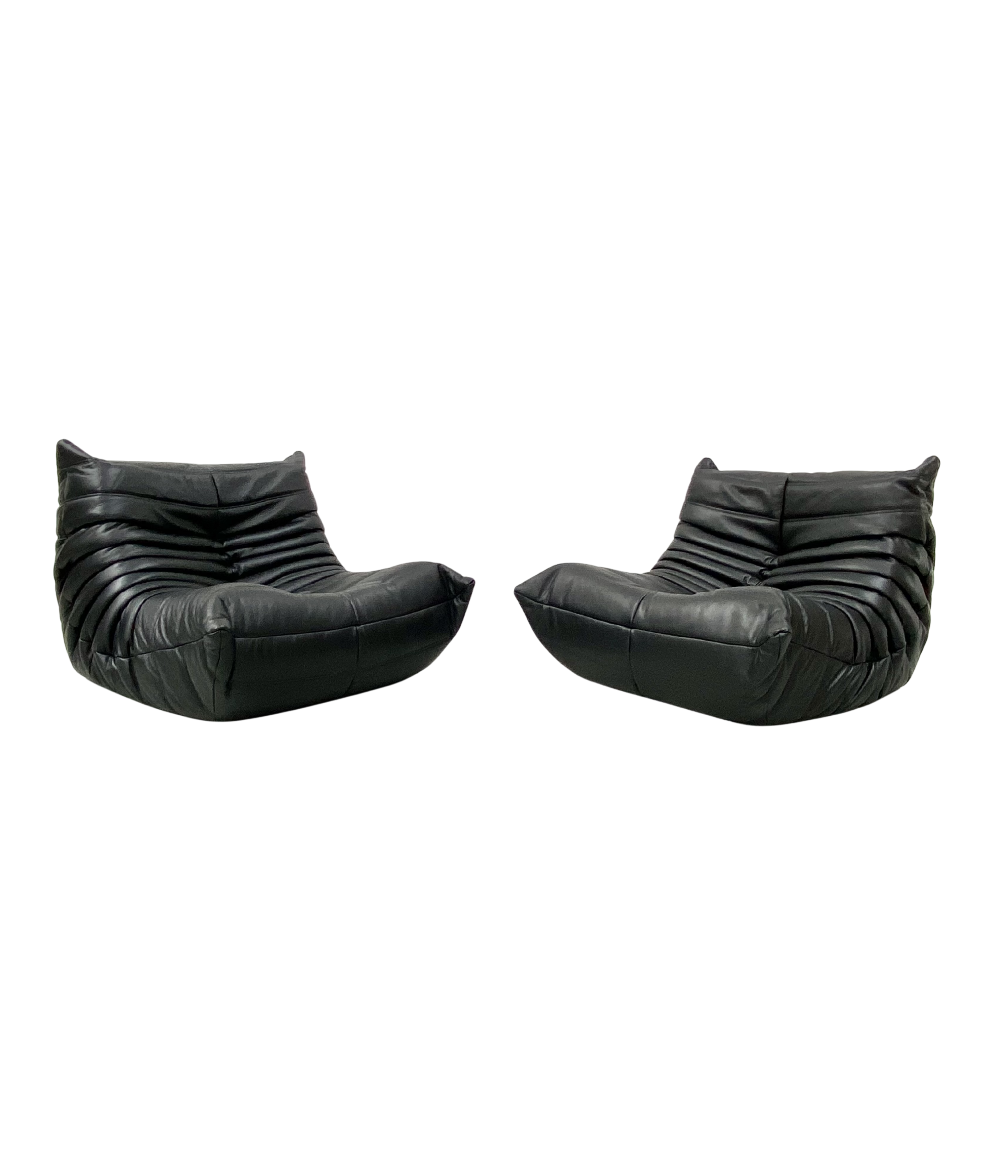 Set_of_2_Togo_Lounge_Chairs_by_Michel_Ducaroy_for_Ligne_Roset,_Restored_Leather_Upholstery,_1973_Design