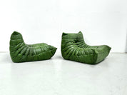 Set_of_2_Togo-Style_Lounge_Chairs_in_Green_Leather,_Attributed_to_Michel_Ducaroy_for_Ligne_Roset