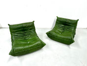 Set_of_2_Togo-Style_Lounge_Chairs_in_Green_Leather,_Attributed_to_Michel_Ducaroy_for_Ligne_Roset