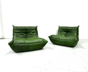 Set_of_2_Togo-Style_Lounge_Chairs_in_Green_Leather,_Attributed_to_Michel_Ducaroy_for_Ligne_Roset