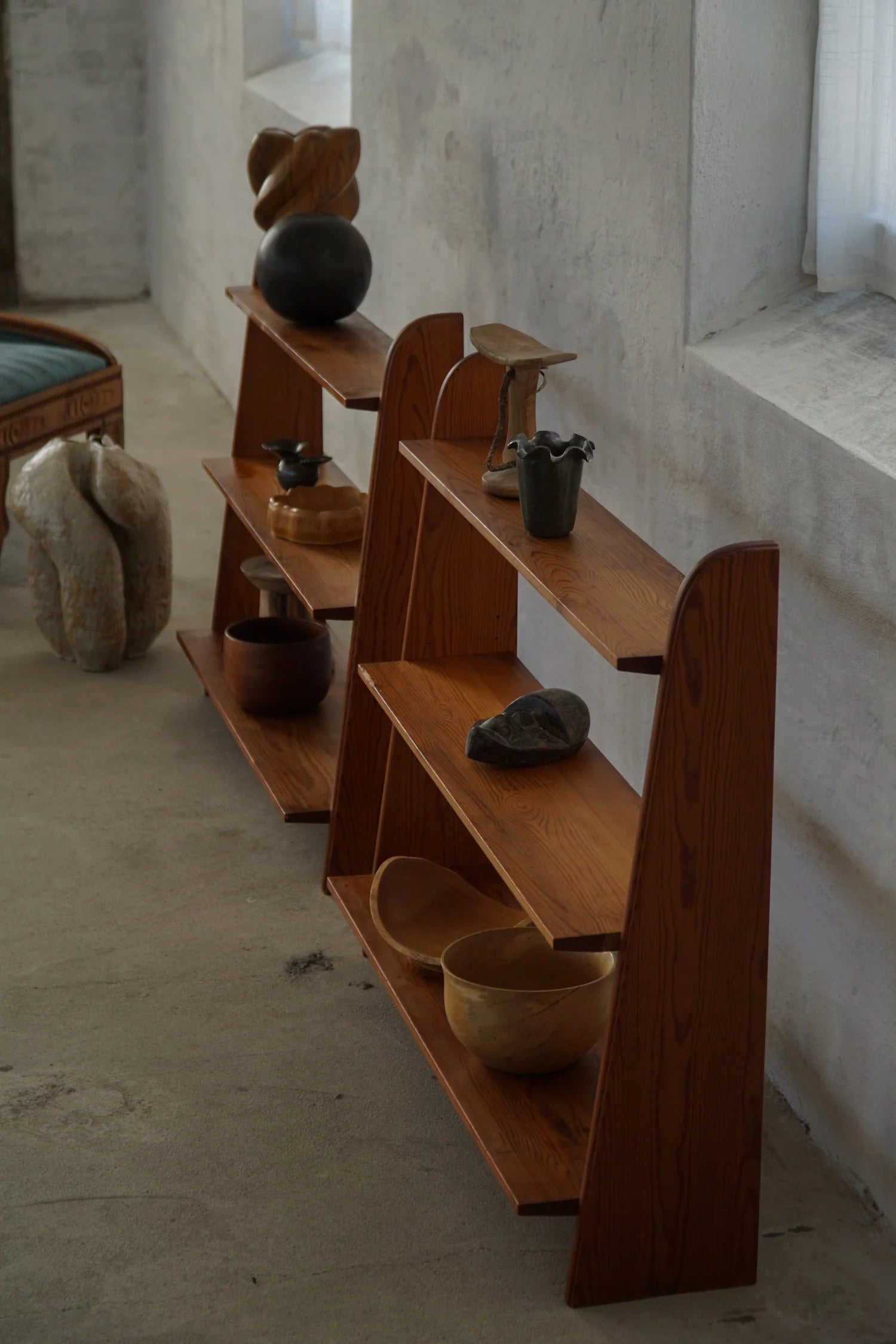Set_of_2_Visingsö_Pine_Shelving_Units_by_Carl_Malmsten,_Swedish_Modern_Bookcases,_Scandinavian_Design