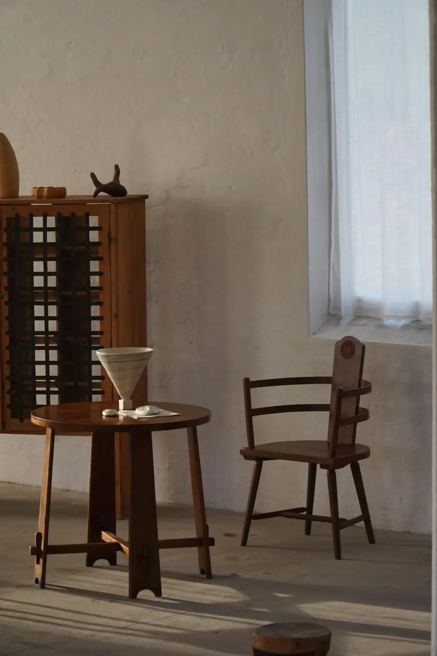Set_of_2_Wooden_Folk_Art_Armchairs,_Scandinavian_Rustic_Design
